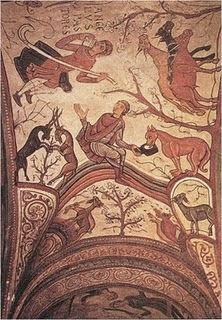 Entre los temas más representados en la pintura románica destacamos los que salen del último libro de la Biblia: el Apocalipsis.