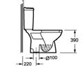 serie PRIMA / sanitarios Inodoro eco Bidé Lavabo con pedestal TATTOM RAIFEN Cisterna con mecanismo RPRIM00 EAN 843533860855 Precio sin IVA 40,50