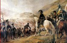 BATALLA DE CHACABUCO (12 DE FEBRERO 1817) Ø Huida de Marcó del Pont Ø Bajo el mando de San Martín en