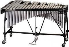 Instrumento musical de percusión similar al xilófono