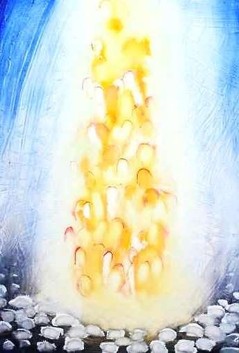 El Cordero es digno de adoración (Apocalipsis 5.5-14) Las multitudes que aclaman (5.11 14) Los ancianos cantan, pero las criaturas angélicas «decían a gran voz».