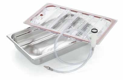 Accesorios para envasadoras Kit de vacío externo El kit de vacío externo permite el envasado al vacío en cubetas
