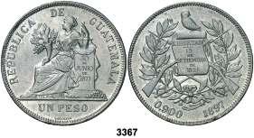 Juegos Paneuropeos. S/C. Est. 30................. 20, 3361 GUATEMALA. 1884. 1/4 de real. (Kr. 151). MBC+. Est. 9.................... 6, 3362 1864. 1 peso. (Kr. 182). Golpecitos. MBC-.