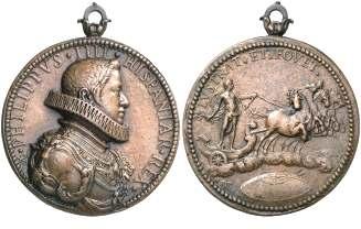 Perforación. Rara. MBC. Est. 300......................................... 230, F 3803 (1621). Felipe IV. Coronación. (V.Q. 13791 var). Anv.: Su busto. Rev.