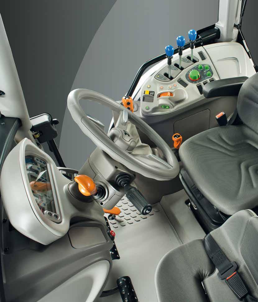 Comodidad de la cabina La cabina de los Nitro R garantiza confort y funcionalidad: el espacio se ha estudiado atentamente para ofrecer una comodidad y una visibilidad