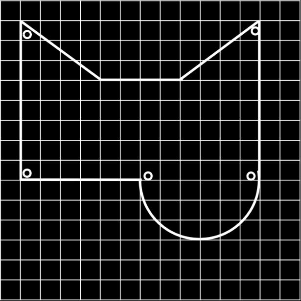 Expermento 3 Con las fguras regulares proporconadas traza sus dagonales, determna su centrode y señálalo. Expermento 4 A) Dvde la fgura 6 en subfguras regulares conocdas y calcula el área de cada una.