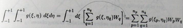 cuadraturas de Gauss