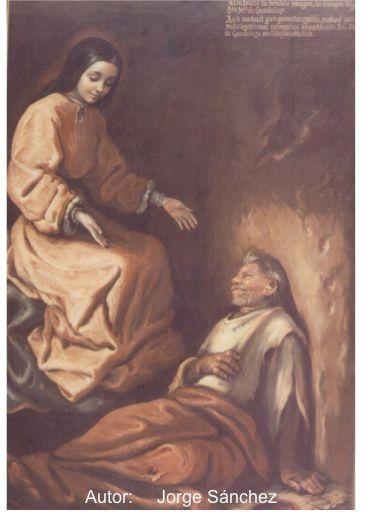 CUARTO MISTERIO: La Virgen María cura a Juan Bernardino