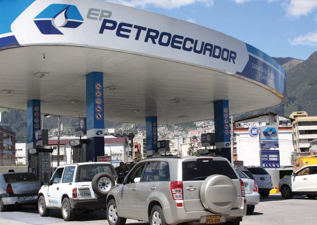 Mejoramiento de la calidad de los combustibles Desde abril de 2012, Ecuador cuenta con una de las mejores gasolinas de América Latina; se elevó su octanaje y se redujo el contenido de azufre en el