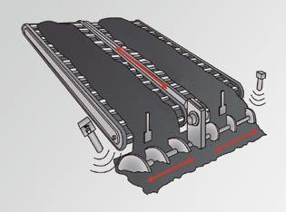 La parte superior del panel de instrumentos contiene las funciones de extendido, mientras que las de conducción se sitúan en la parte inferior.