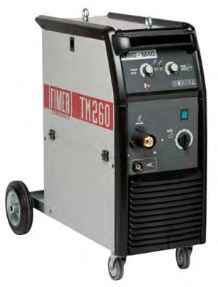 Por medio de prolongaciones (opcionales) es posible aumentar la distancia entre el alimentador de hilo y el generador hasta un máximo de 10 metros. Equipadas con accesorios de soldadura MIG-MAG.