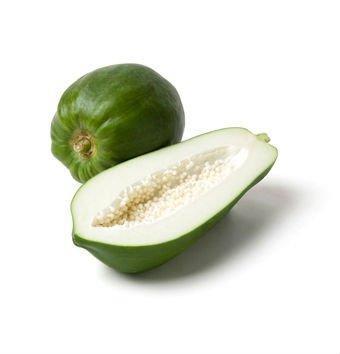 Pulpa de Lechosa Verde Línea de Pulpa La pulpa de lechosa verde es un producto que se ob ene de la porción carnosa de la fruta sana, fresca y verde, debidamente lavado y libre de residuos de
