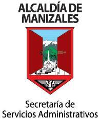Programa Anual de Auditorías Alcaldía de Manizales - Vigencia ALCALDIA DE MANIZALES DIRECCIÓN ADMINISTRATIVA DE