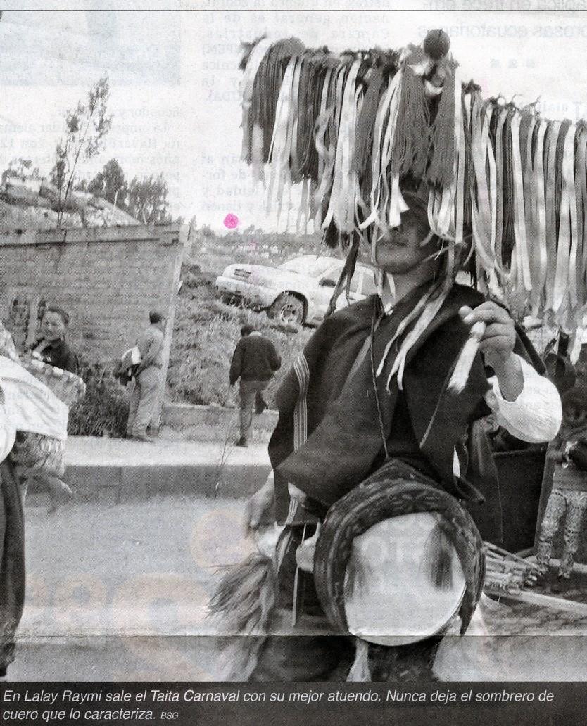 También puso énfasis en la prevalencia de la lengua quichua; la música que se entona mientras la población vive esos momentos; la comida, con especialidades gastronómicas que tiene como materia prima