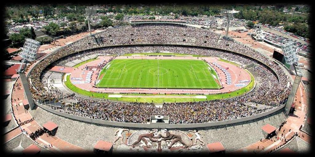 El Estadio Olímpico Universitario es un estadio multiusos perteneciente a la Universidad Nacional Autónoma de México, es el segundo estadio más grande de México después del Estadio Azteca.