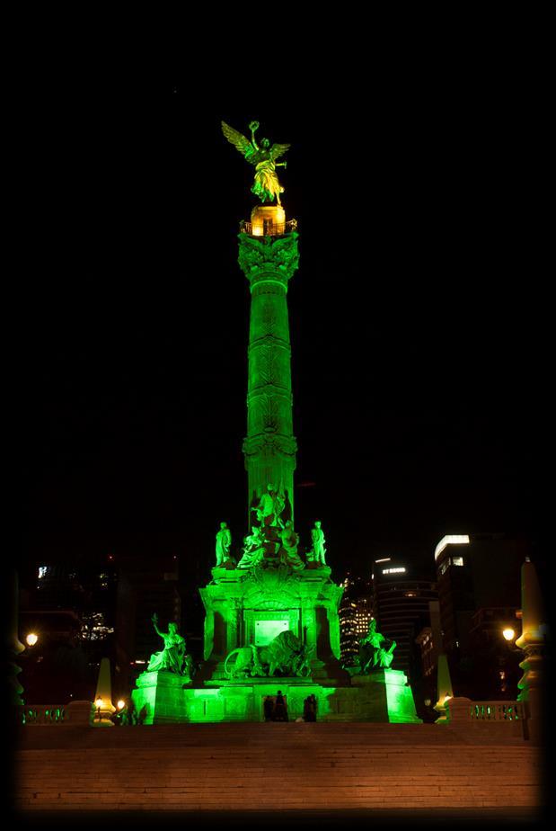 El Monumento a la Independencia, conocido popularmente como El Ángel, se encuentra en la Ciudad de México, en la glorieta localizada en la confluencia de Paseo de la Reforma, Río Tiber y Florencia.