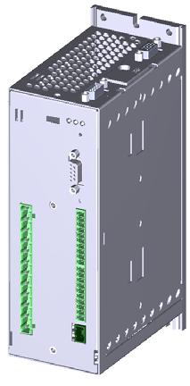 Sección de potencia Regulador de posición CDB con bus CAN Regulador de posición CDB con bus CAN X1 Conexiones de carga (tensión de X4 Interfaz RS 232 alimentación, motor) X2 Conexión