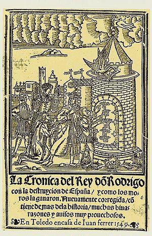 Cantar de Don Rodrigo 3 partes: Violación de unas arcas de Toledo Relaciones