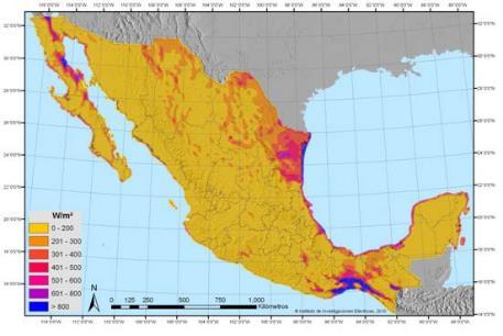 GW 4.2 Potencial de generación de energías renovables en México México no ha aprovechado su potencial de energías renovables y se ha retrasado respecto al resto del mundo 140 120 100 80