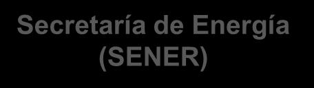 5.2 Alternativas para el desarrollo de proyectos eólicos en México Secretaría de Energía (SENER) Establecer y conducir la política energética del país, así como supervisar su cumplimiento con