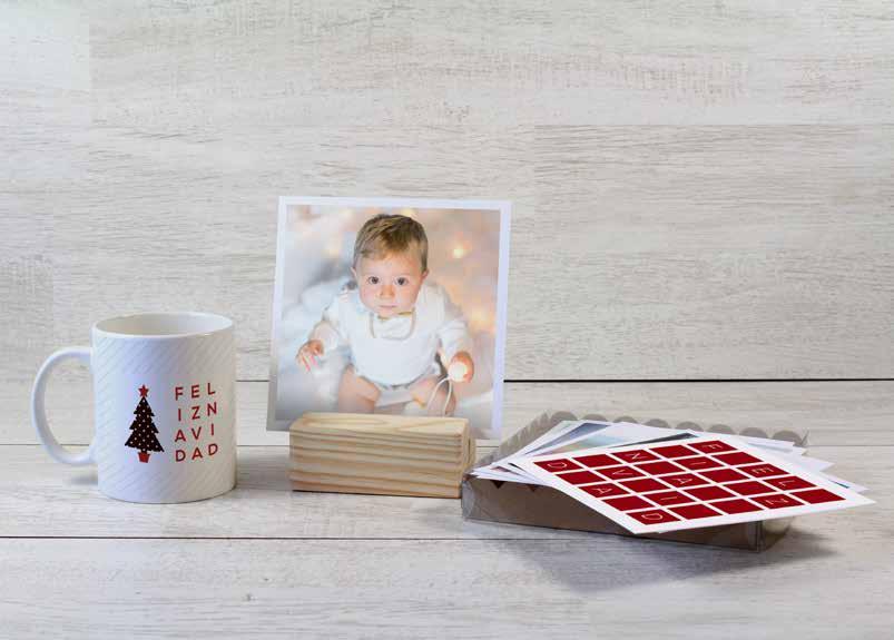 pack regalo navidad Caja 6 impresiones 15x15 con taco Taza de desayuno Fotos 6
