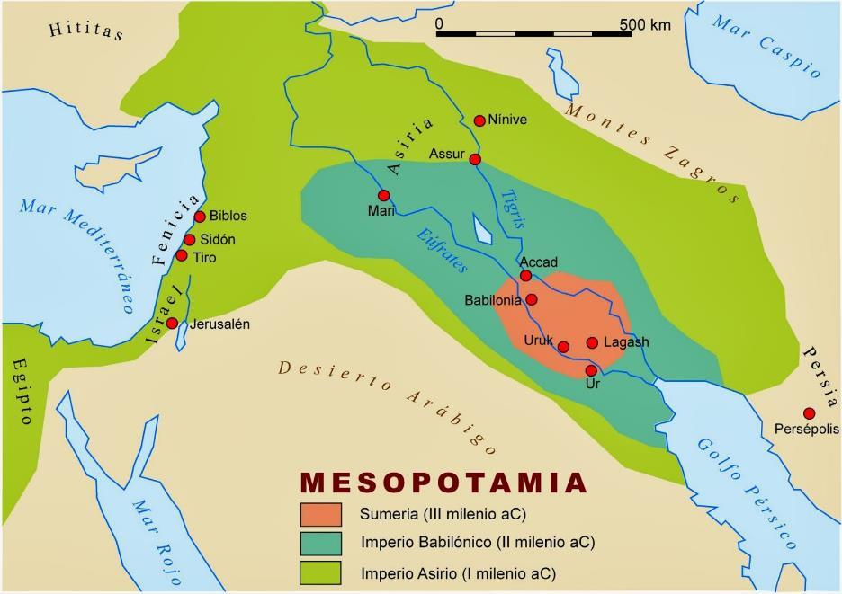 El Imperio babilónico Un siglo después del ataque de los Gutis al Imperio acadio, las ciudades sumerias iniciaron una lucha interna por el control político de Mesopotamia.