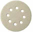 Discos con soporte de papel, sujeción velcro Abrasivos revestidos Discos con sujeción velcro PS 33 B/C K NEW Propiedades Agente Resina sintética aglomerante Óxido de Tipo de grano aluminio