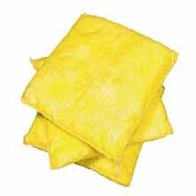 Almohadas Almohadas, por su forma y cantidad de masa absorbente están especialmente indicadas para absorber grandes cantidades de líquidos vertidos.