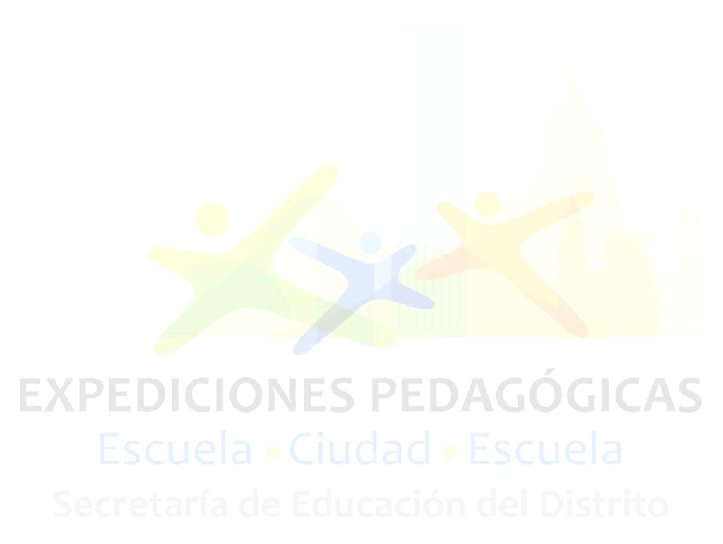 FICHA PROYECTO PEDAGÓGICO EXPEDICIONARIO 2015 En esta ficha - Proyecto Pedagógico Expedicionario (PPE) - se deben registrar los aspectos pedagógicos y administrativos fundamentales para la
