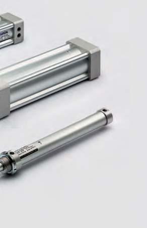 Telescopic cylinders with 2 or 3 stages.