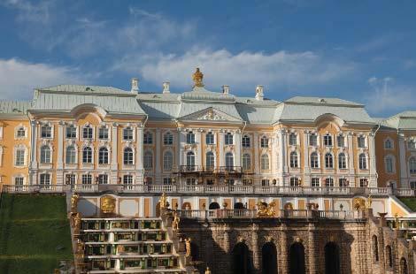 más magníficos suburbios de San Petersburgo, la residencia
