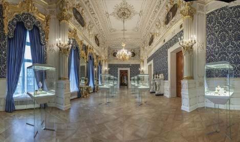 El useo Fabergé El museo se sitúa en el Palacio de los Shuvalov en el
