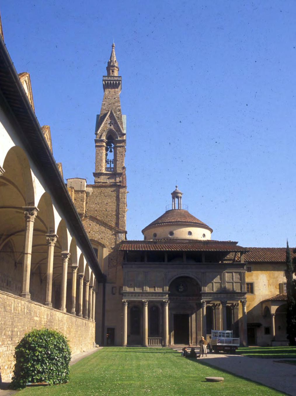 CAPILLA PAZZI en Santa Croce, Florencia,