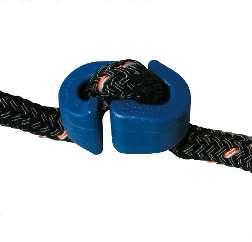 Fáciles de instalar, se pueden fijar sobre los cabos despues de haber colocado las amarras o el fondeo.