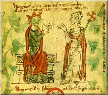 Enrique II y Tomás Becket www.