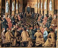 El llamamiento a la cruzada: el concilio de Clermont Cualquiera que solo por devoción, no para ganar honor o dinero, vaya a