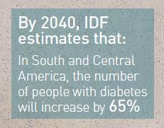 diabéticos en el 2040 La prevalencia de obesidad en el mundo se duplicó entre