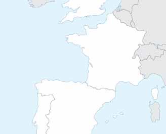 Continuación a Burdeos, la capital de la región francesa de Aquitania, famosa por poseer uno de los puertos fluviales más importantes de Europa y por sus excelentes vinos. Cena y alojamiento.