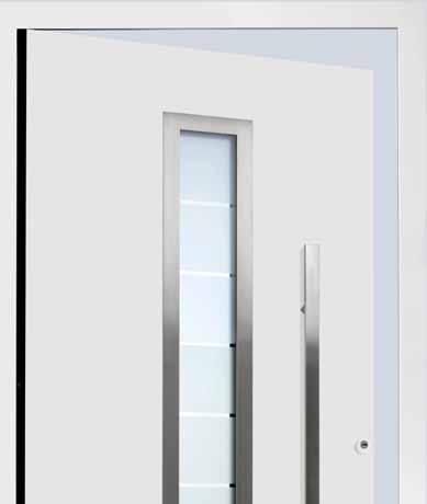 puerta de entrada ThermoSafe) Las puertas de entrada ThermoSafe y ThermoCarbon constituyen una nueva generación de puertas de entrada de elevado aislamiento térmico.