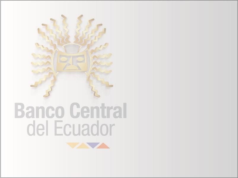 BANCO CENTRAL DEL ECUADOR 2013.