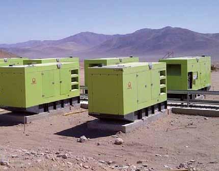 ..400 V Versión abierta Panel especial para funciones sincronizadas como alimentación de carga básica Power Plant Backup Mohammedia (Marruecos) 2.