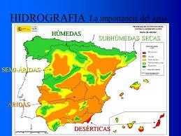 La pluviometría española muestra valores muy desiguales y es, en general, baja.
