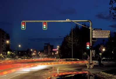 traffic light points, signals, lighting, etc.