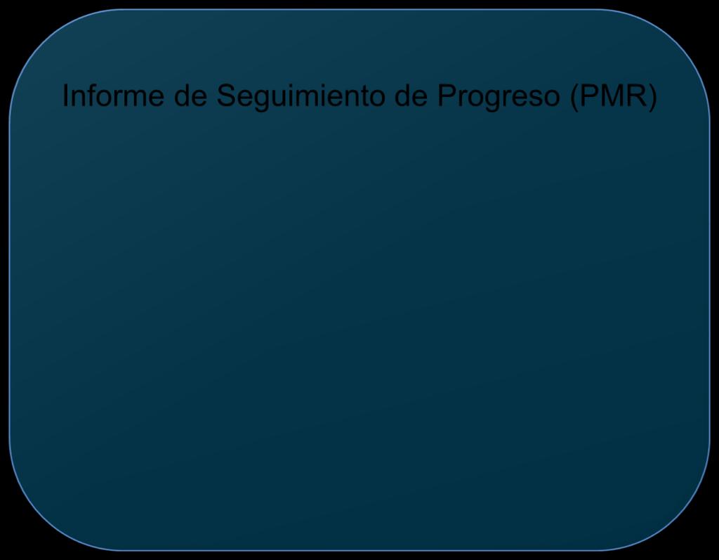 Informe de Seguimiento del Progreso (PMR): Que medir
