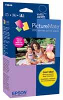 Dónde comprar un paquete de impresión PictureMate 200 Series Print Pack El paquete de impresión PictureMate 200 Series Print Pack tiene todo lo que necesita para imprimir en un sólo paquete: papel