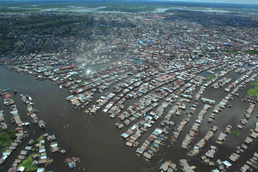 Eventos extremos en el Amazonas peruano Recientemente, eventos hidrológicos extremos han ocurrido en el río