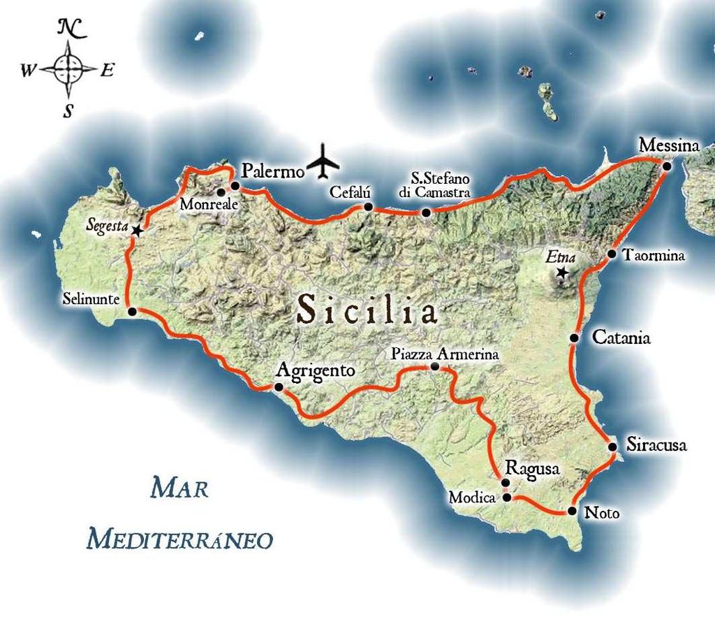 Fecha de Edición: 20 de Julio 2010 Consulta otras rutas por Sicilia en