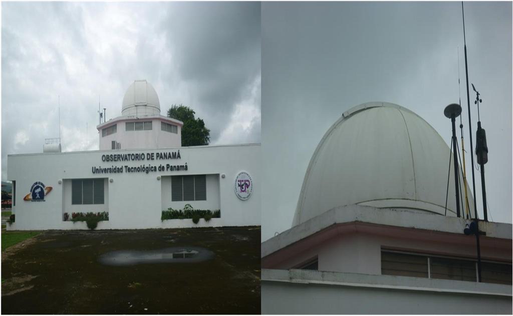 Las siguientes imágenes muestran ejemplos de la ubicación de algunas estaciones: Imagen N 2 Estación CORS NOMÉ (Penonomé, Coclé) Observatorio