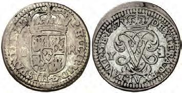 La moneda circulante en los reinos de la Corona de Aragón en el siglo XVIII tras la Guerra de Sucesión el reino de Aragón durante todo el siglo siguiente.
