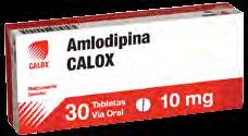 Genéricos AMLODIPINA Calox 10 mg.